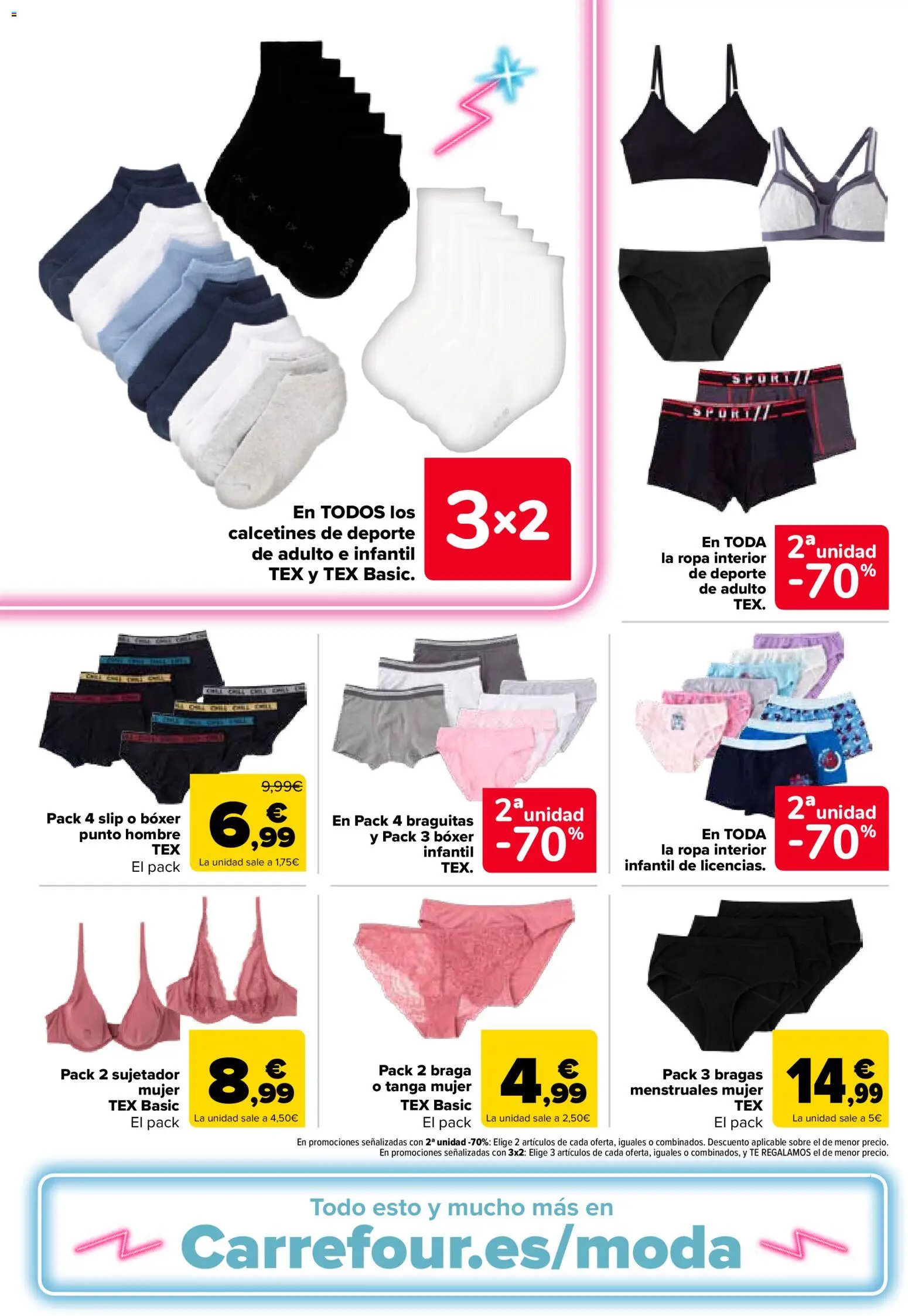 Carrefour folleto │ válido desde el 12.03.2026 | Página: 64 | Productos: Ropa interior, Té, Ropa, Braga