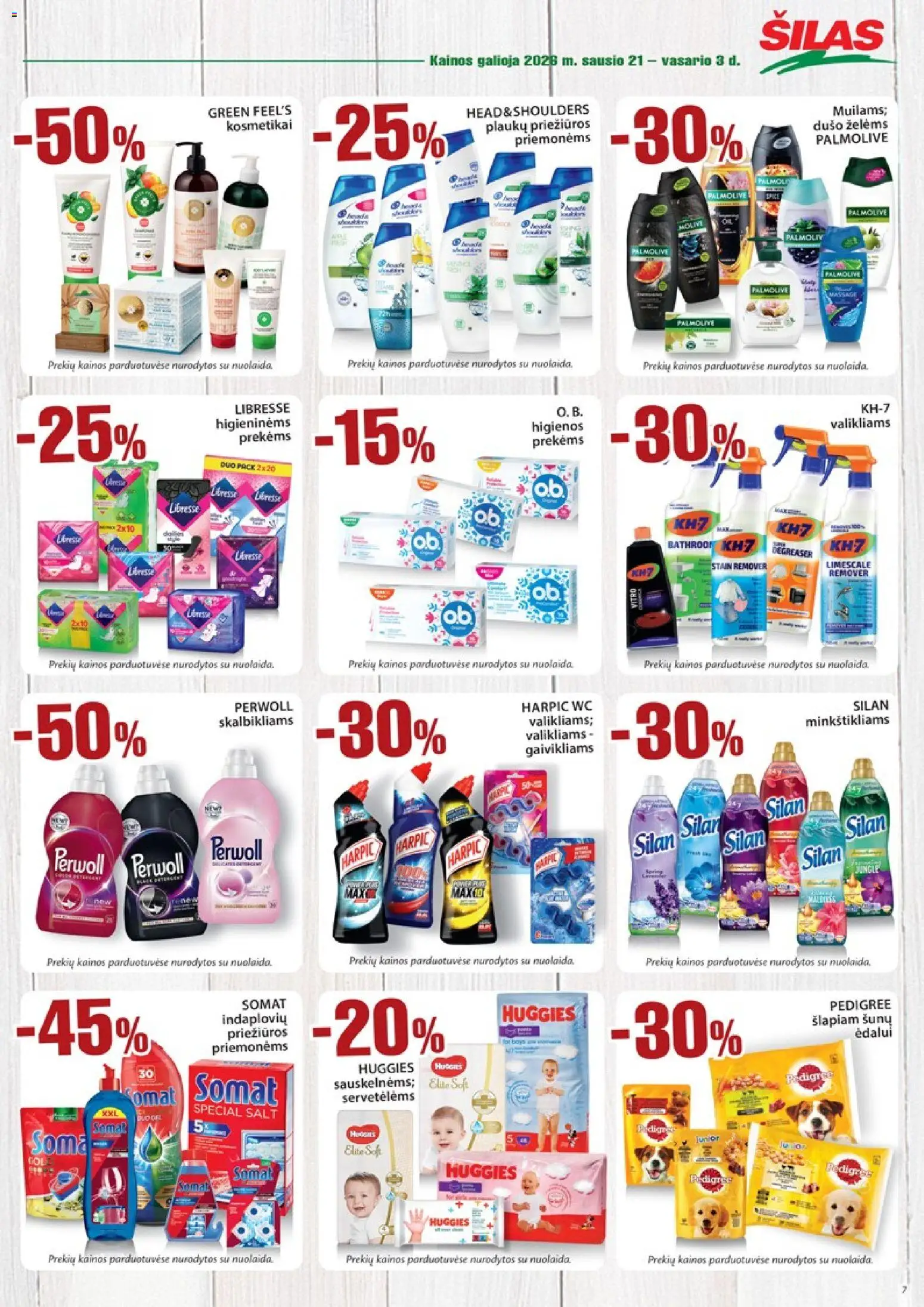 Šilas akcijos nuo 21.01.2026 | Puslapis: 7 | Prekių: Wc