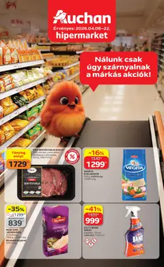 Auchan Kedvenc Márkáink - amely érvényes a következő dátumtól: 09.04.2026