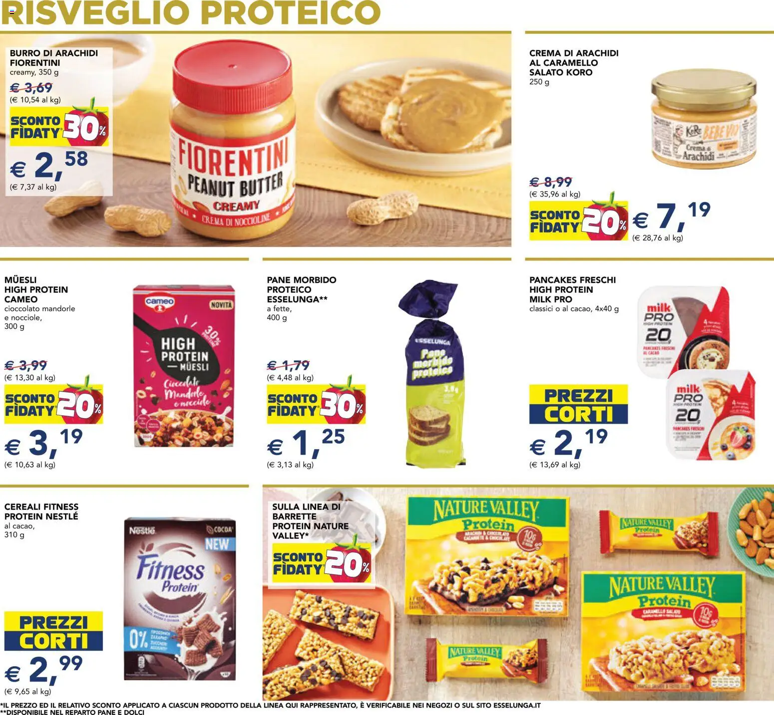 Volantino Esselunga S del 15.01.2026 | Pagina: 7 | Prodotti: Crema, Cereali, Mandorle, Arachidi
