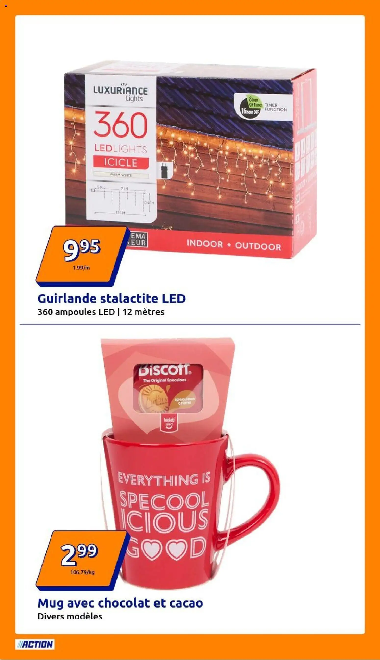 {H1} | Page: 4 | Produits: Spéculoos, Chocolat, Thé