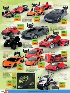 Náhled letáku Dráčik leták od 03.10.2025 | Strana: 112 | Produkty: Bugatti, Auto na dálkové ovládání, Karty