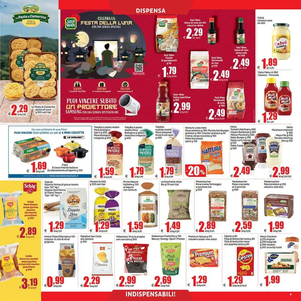 Volantino Elite Supermercati del 02.10.2025 | Pagina: 5 | Prodotti: Legumi, Gallette, Aperitivo, Olio di Oliva