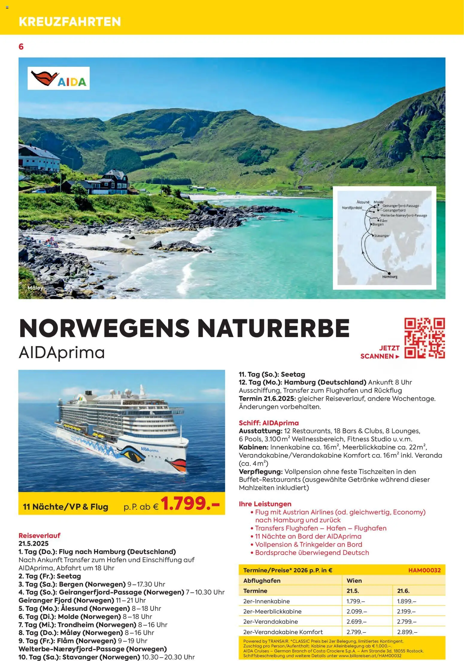 Billa Kreuzfahrten Rundreisen Erlebnisreisen 11/12-25 gültig ab 24.11.2025 | Seite: 6 | Produkte: Uhr