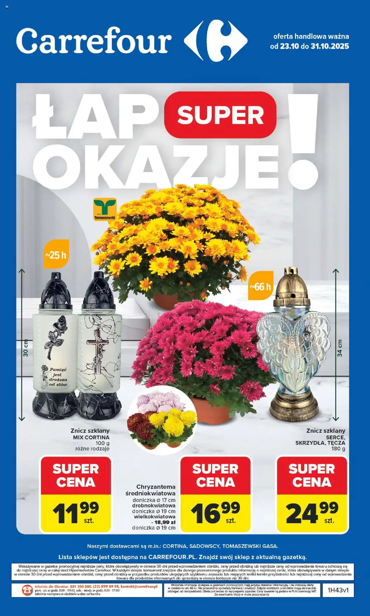 Carrefour Gazetka - Łap okazje od 23.10.2025 | Strona: 24 | Produkty: Doniczka