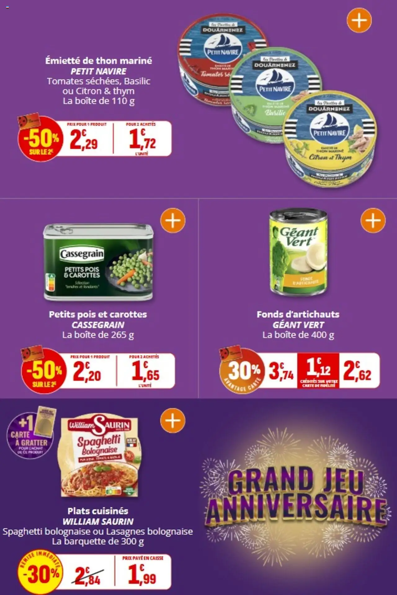  | Page: 30 | Produits: Citron, Lasagnes, Pois, Tomates