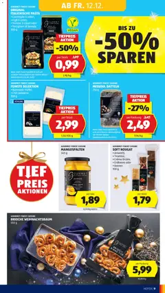 Hofer Flugblatt ab 12.12.2025 gültig | Seite: 15 | Produkte: Pasta, Mango, Creme