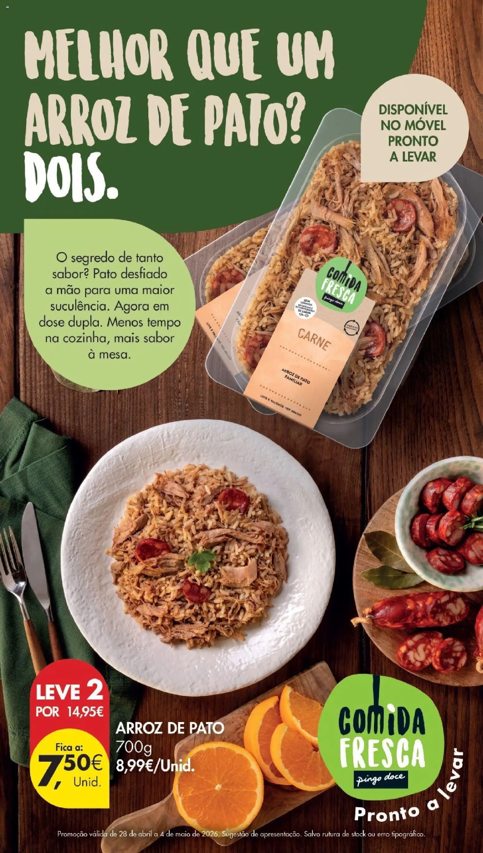 Pingo Doce Poupe Esta Semana Madeira │ válido de 28.04.2026 | Página: 6 | Produtos: Arroz, Carne