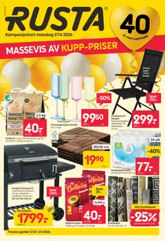 Forhåndsvisning av Rusta kundeavis gyldig fra 27.04.2026
