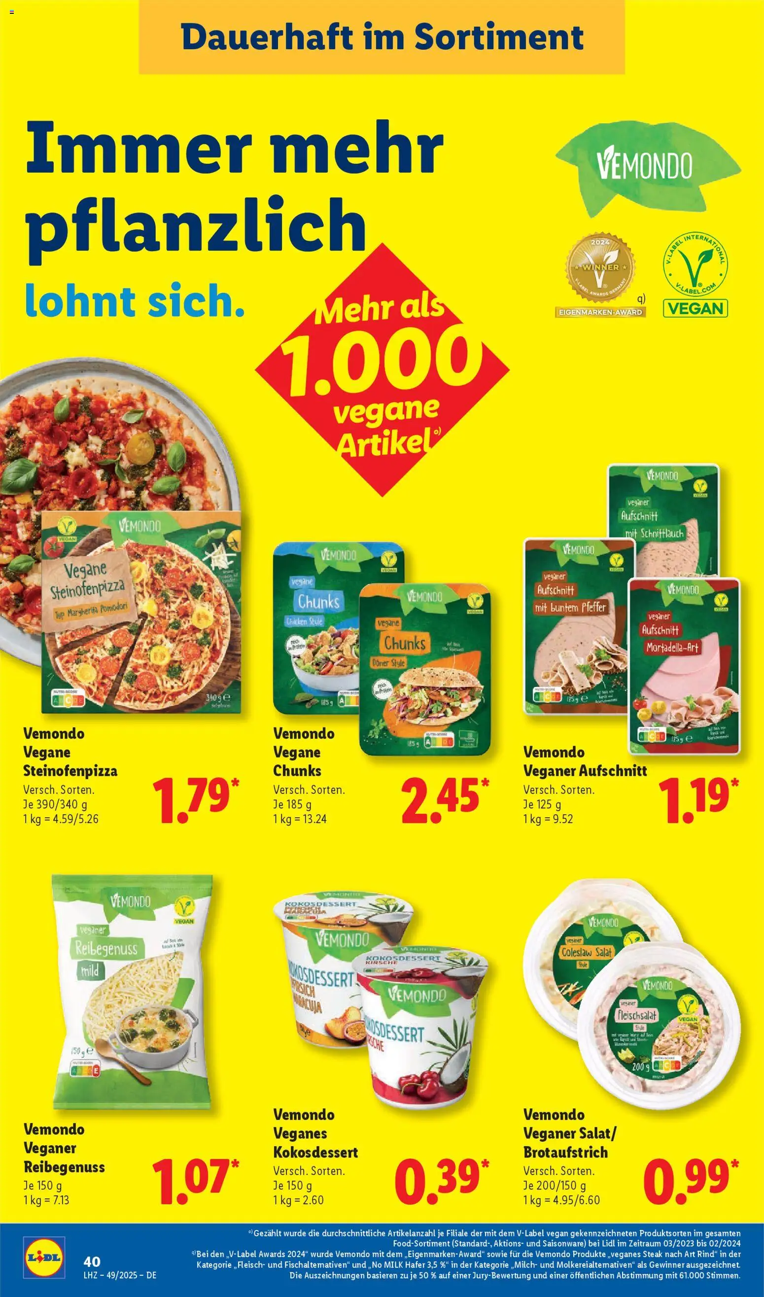 Lidl Prospekt Steinheim am Albuch – gültig ab 01.12.2025 | Seite: 58 | Produkte: Pfeffer, Steak, Salat