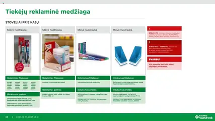 EUROVAISTINĖ leidinys galioja nuo 01.12.2025 | Puslapis: 33 | Prekių: Kremas, Kūno kremas