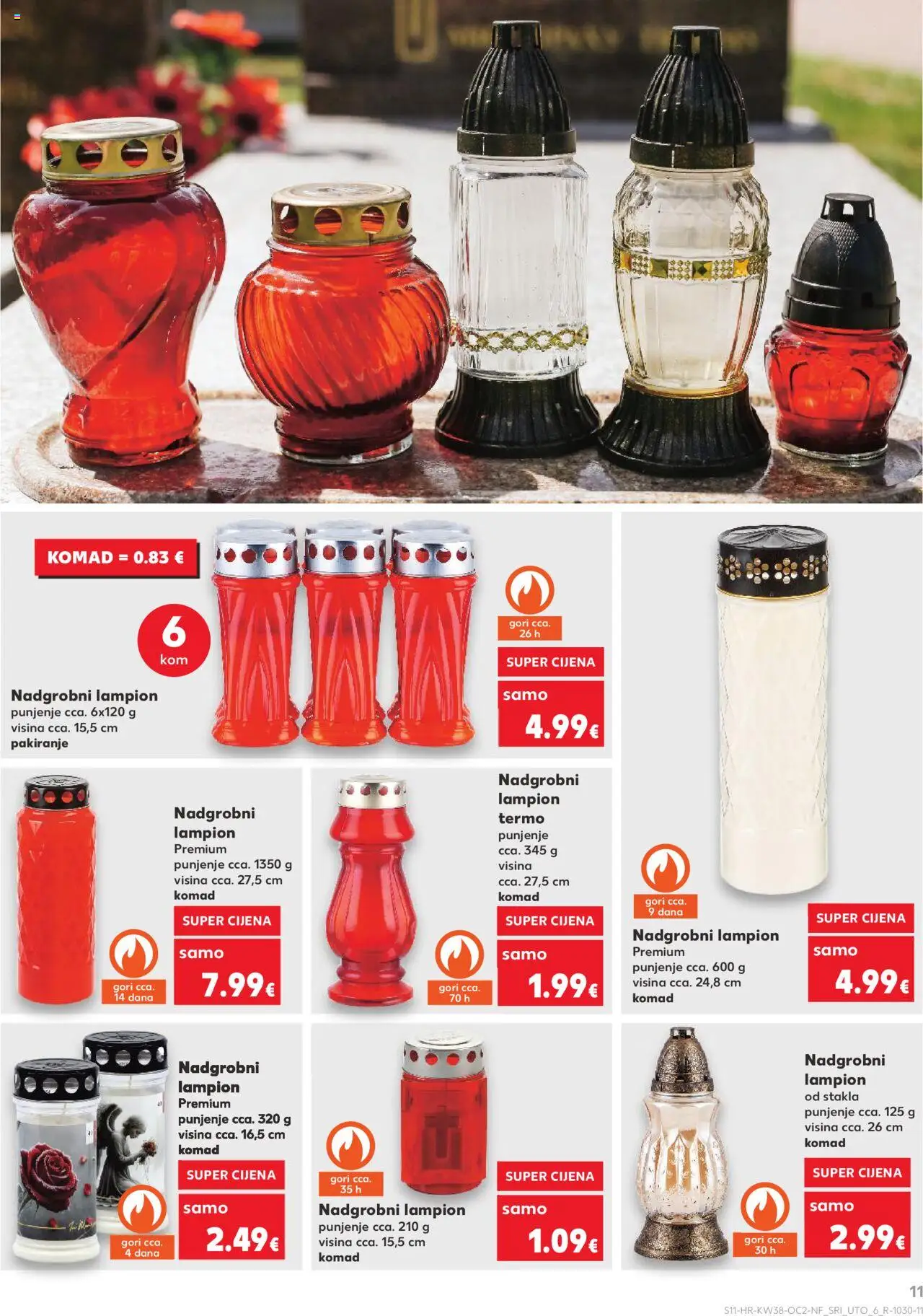 Kaufland katalog | vrijedi od 17.09.2025 | Stranica: 11 | Proizvodi: Lampion