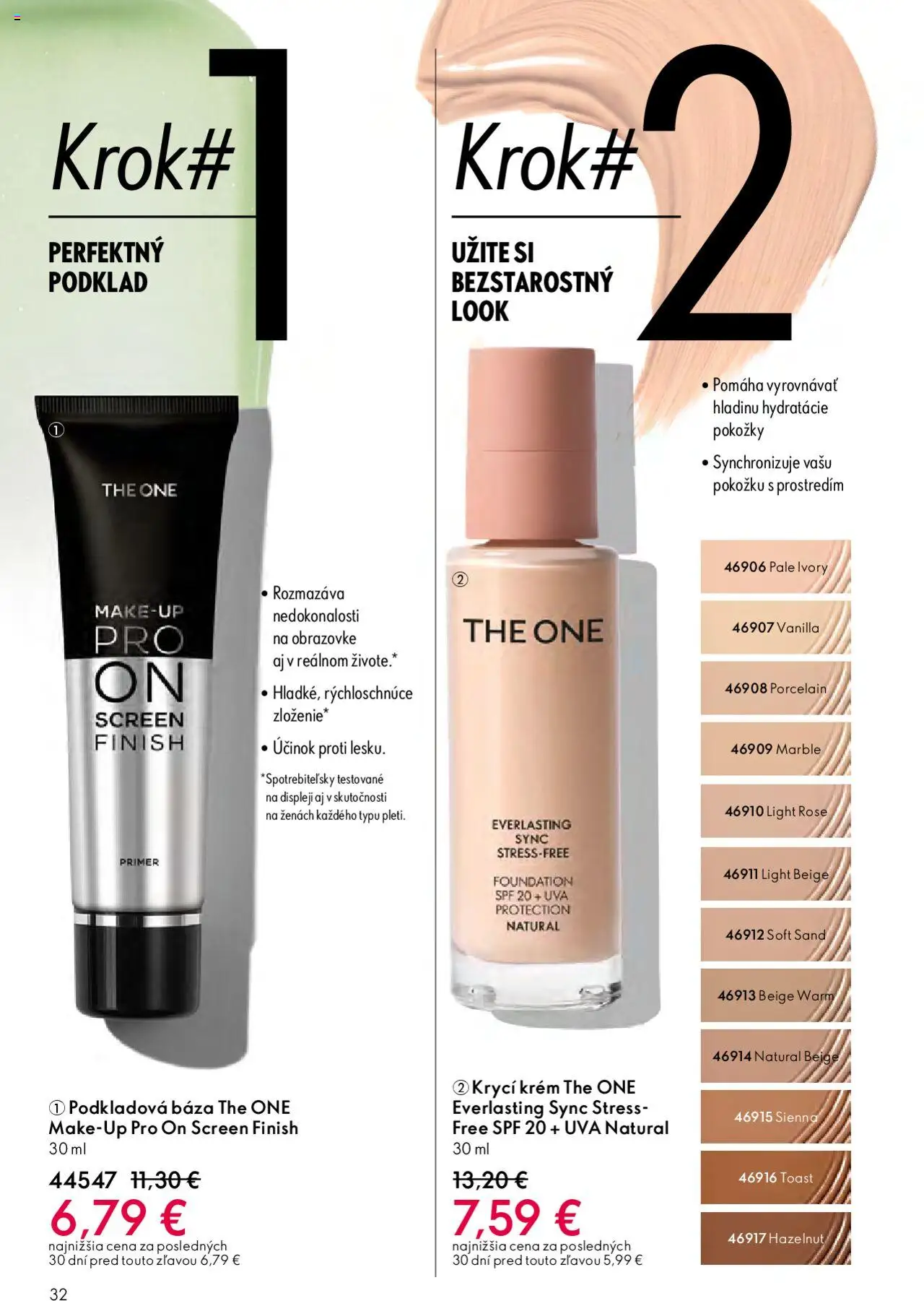 Nové Oriflame akcie – leták je platný od 22.10.2025 | Strana: 32 | Produkty: Krém