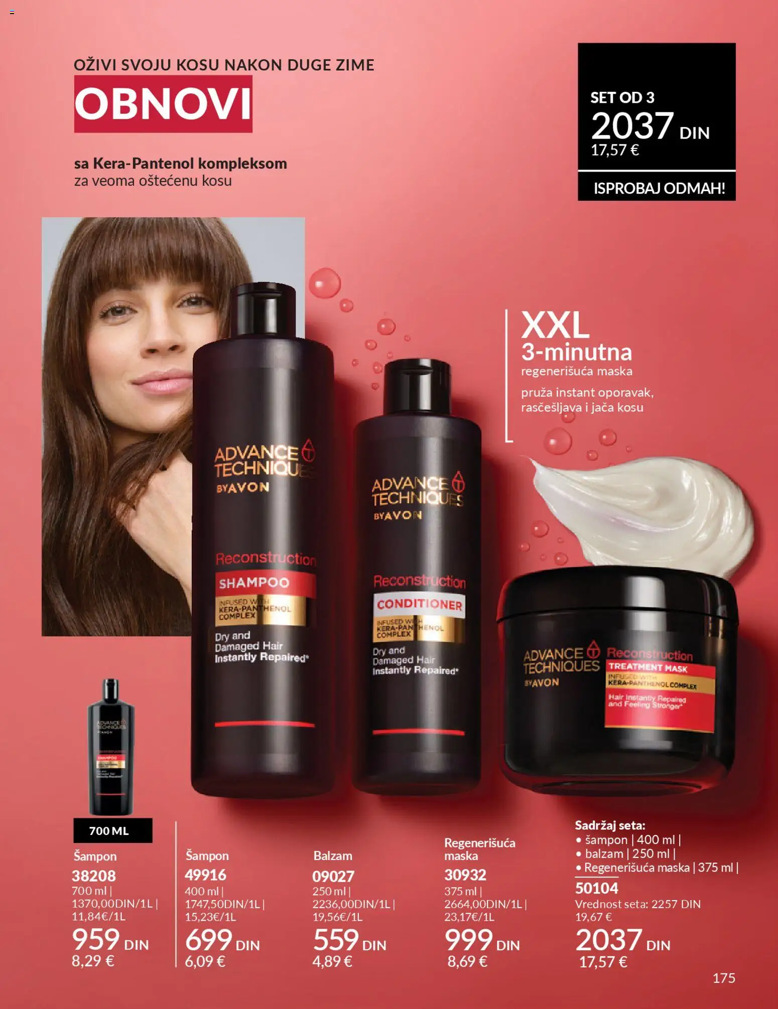 AVON katalog - važi od 28.02.2026 | Strana: 179 | Proizvode: Šampon, Balzam, Maska