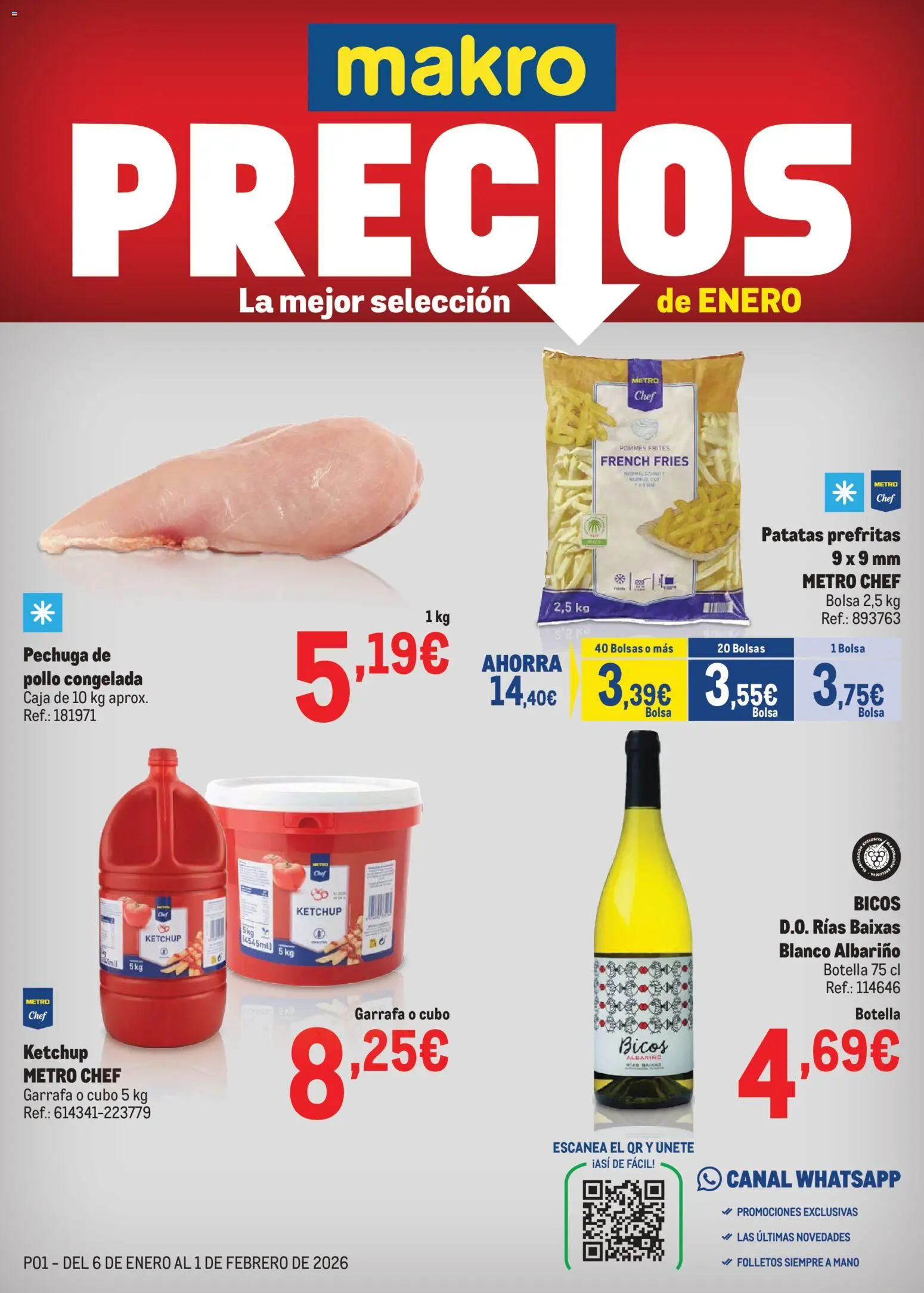 Makro - Precios Levante │ válido desde el 06.01.2026 | Página: 1 | Productos: Bolsa, Caja