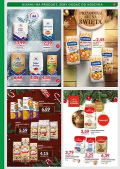 Pogląd oferty "Eurocash Gazetka - Boże Narodzenia Kulinarka" - ważna od 10.11.2025 | Strona: 3 | Produkty: Cukier puder, Puder, Makaron, Jaja
