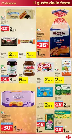 Anteprima del volantino Carrefour Market - Torino catalogo valido a partire dal 16.12.2025 | Pagina: 23 | Prodotti: Cioccolato, Tè, Fragole, Nutella