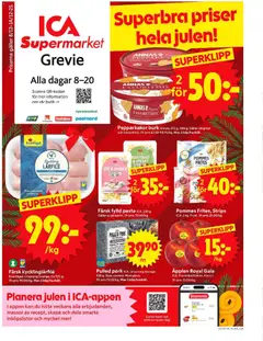 ICA Supermarket - Grevie - Förhandsvisning av reklamblad från butik ICA Supermarket aktuell från 08.12.2025