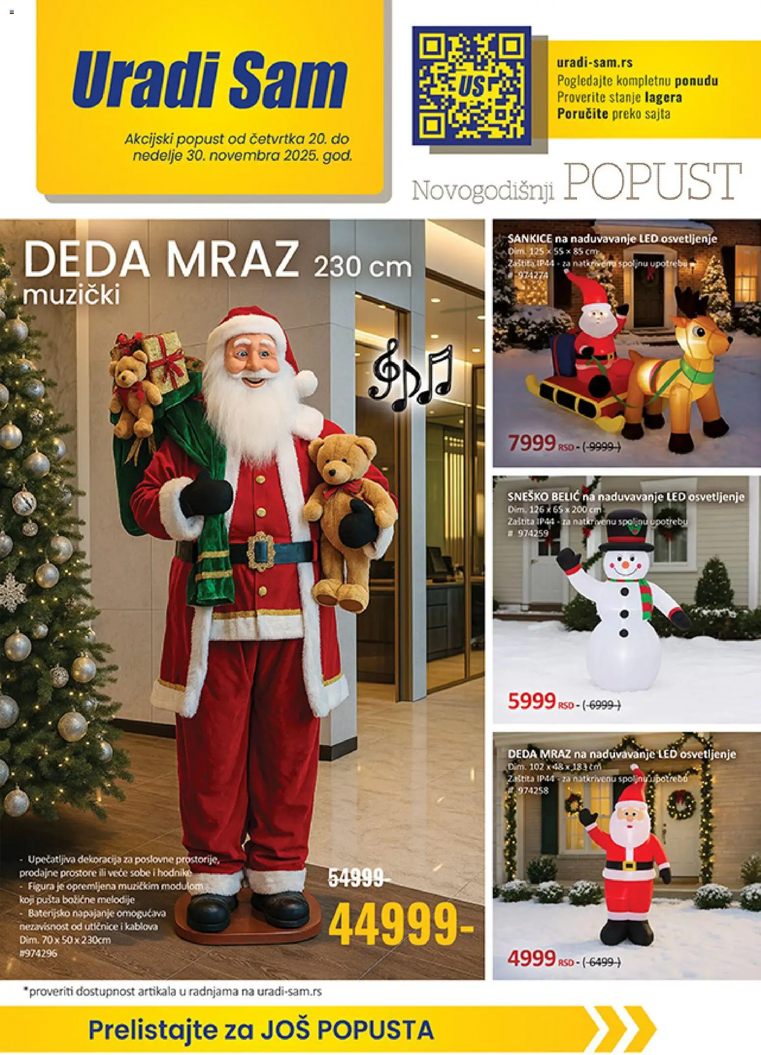 Uradi Sam katalog - važi od 20.11.2025 | Strana: 1