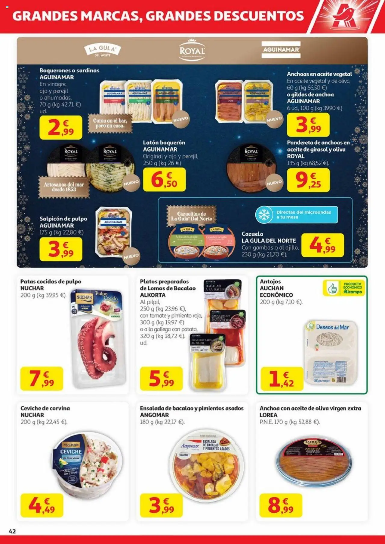 Alcampo - Canarias │ válido desde el 23.10.2025 | Página: 42 | Productos: Κάδος απορρυμάτων, Ensalada, Aceite de girasol, Mesa