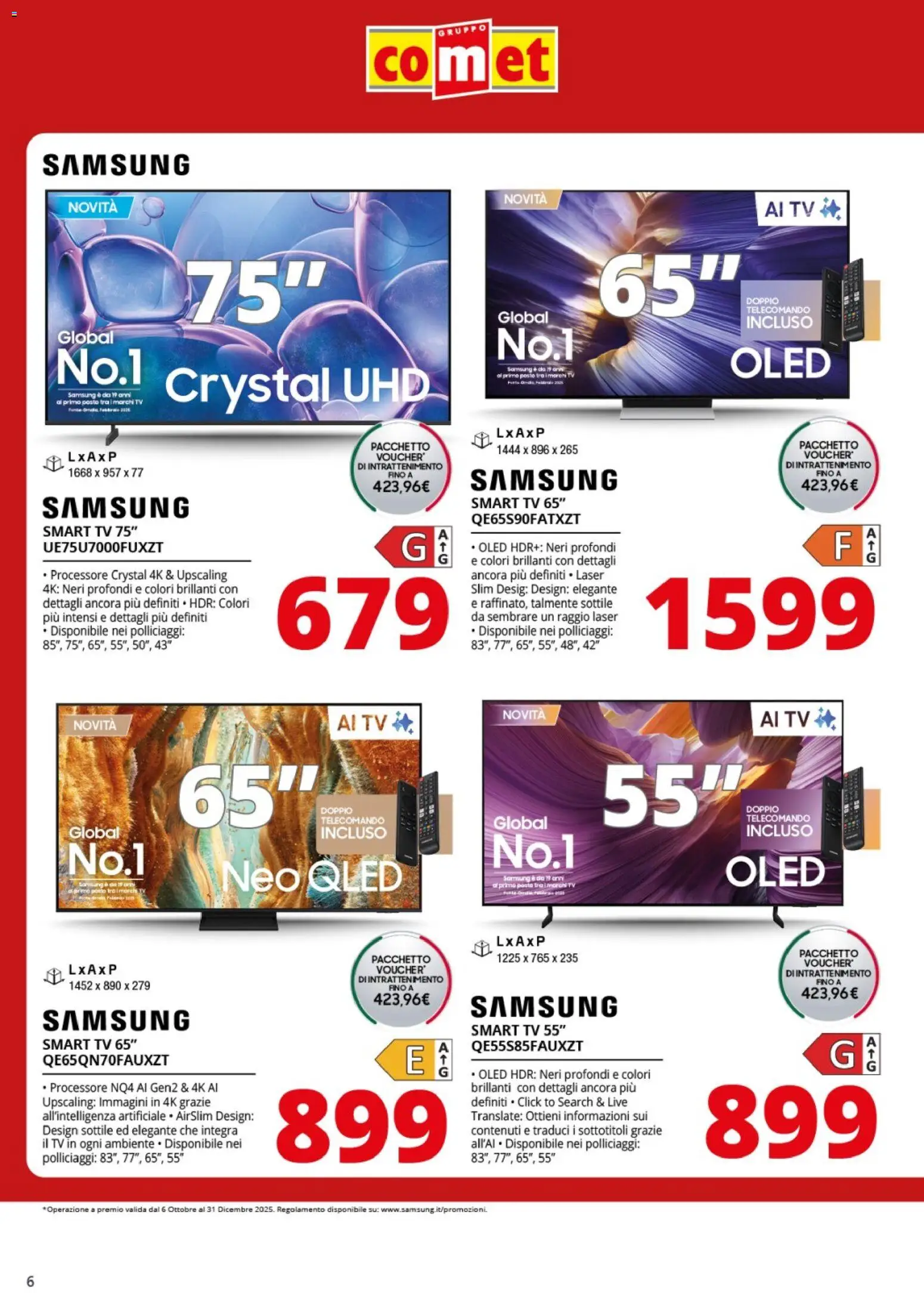 Volantino Comet del 31.10.2025 | Pagina: 6