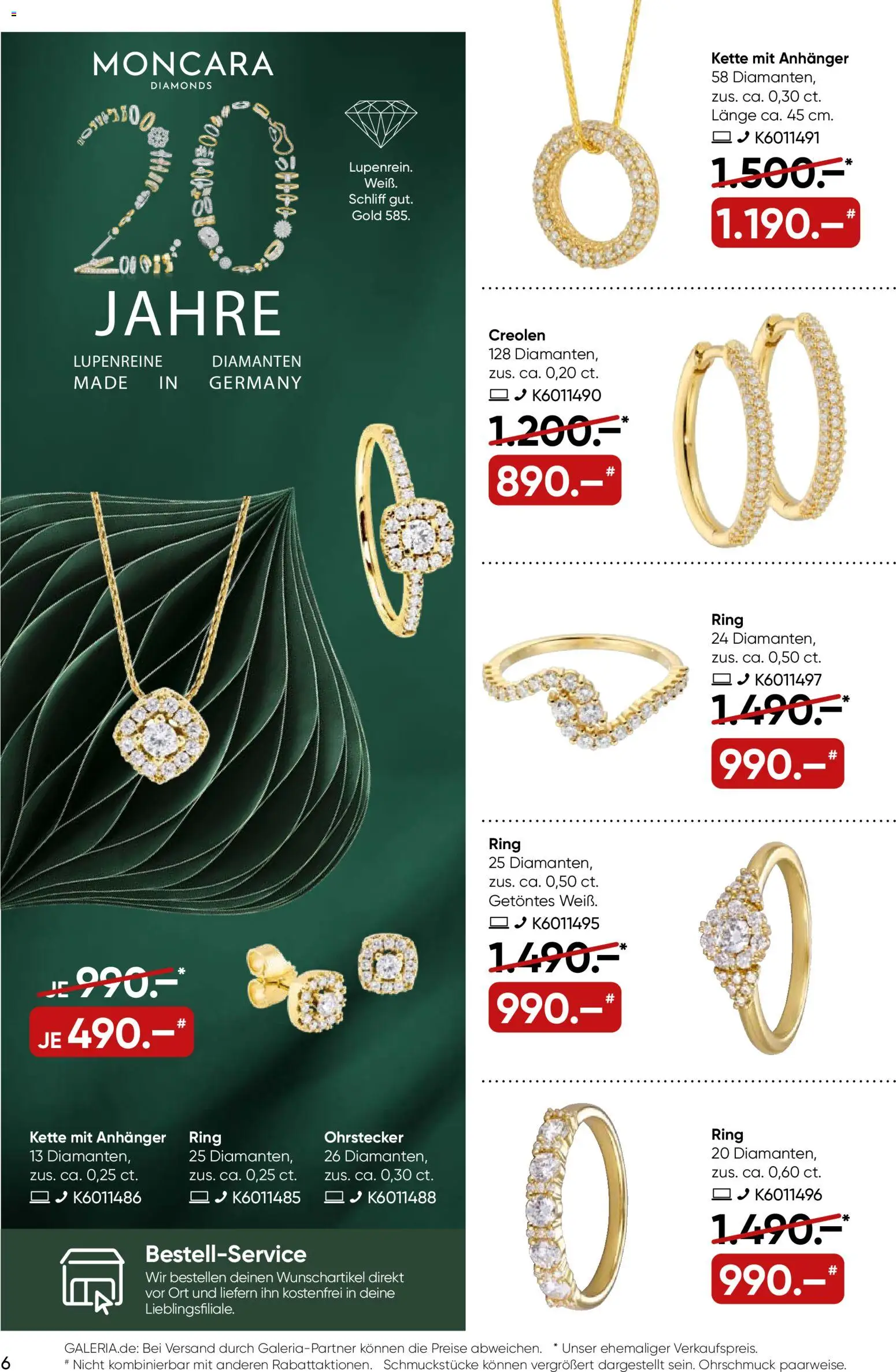 Galeria Karstadt Kaufhof Prospekt 	 – gültig ab 10.12.2025 | Seite: 6