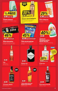 Jack Daniel's Whiskey, 40% Vol., 70 cl ab 05.03.2026 gültig | Seite: 17