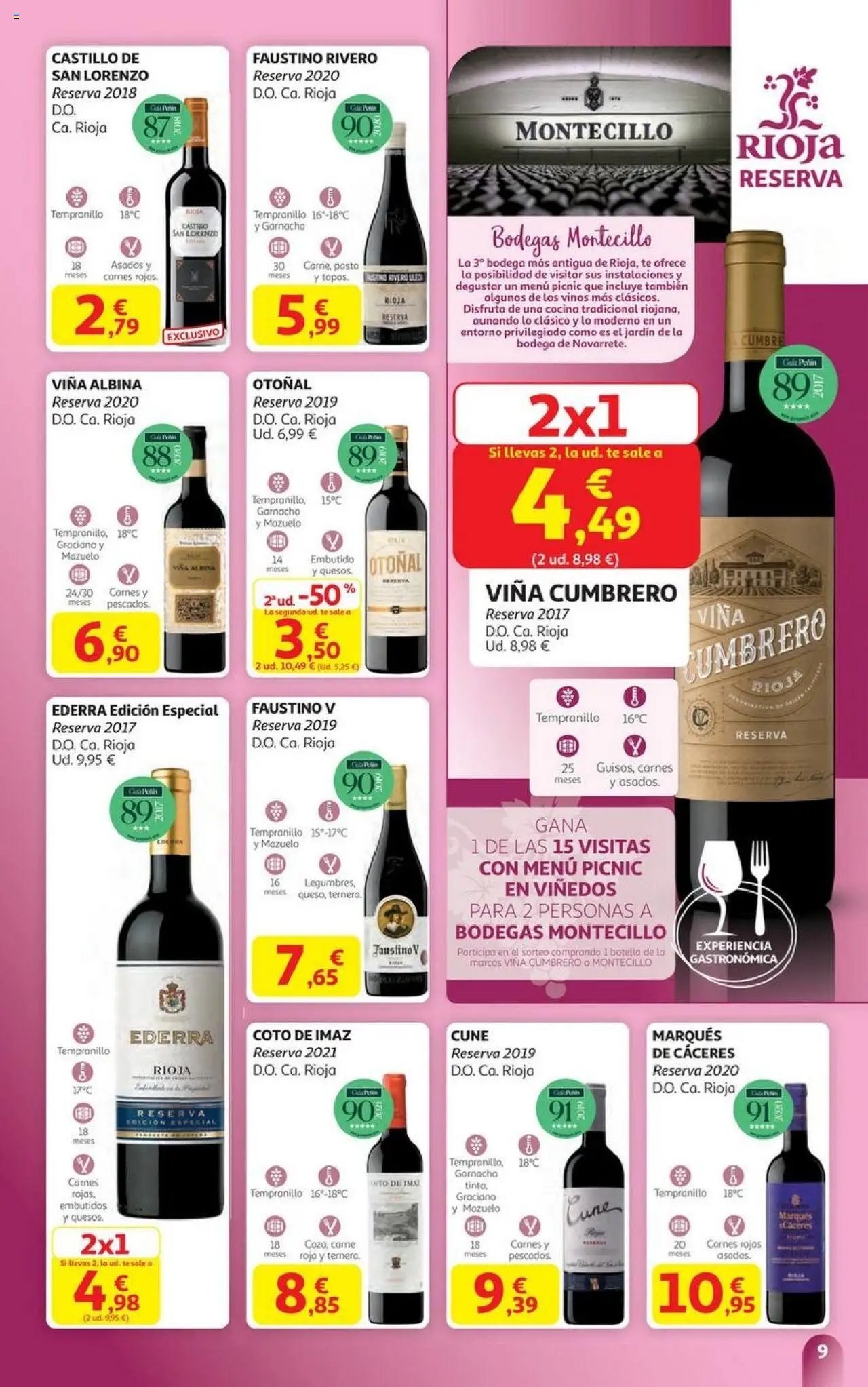 Alcampo - HG Pais Vasco │ válido desde el 06.10.2025 | Página: 9 | Productos: Pasta, Té, Νυχτικό, Cocina