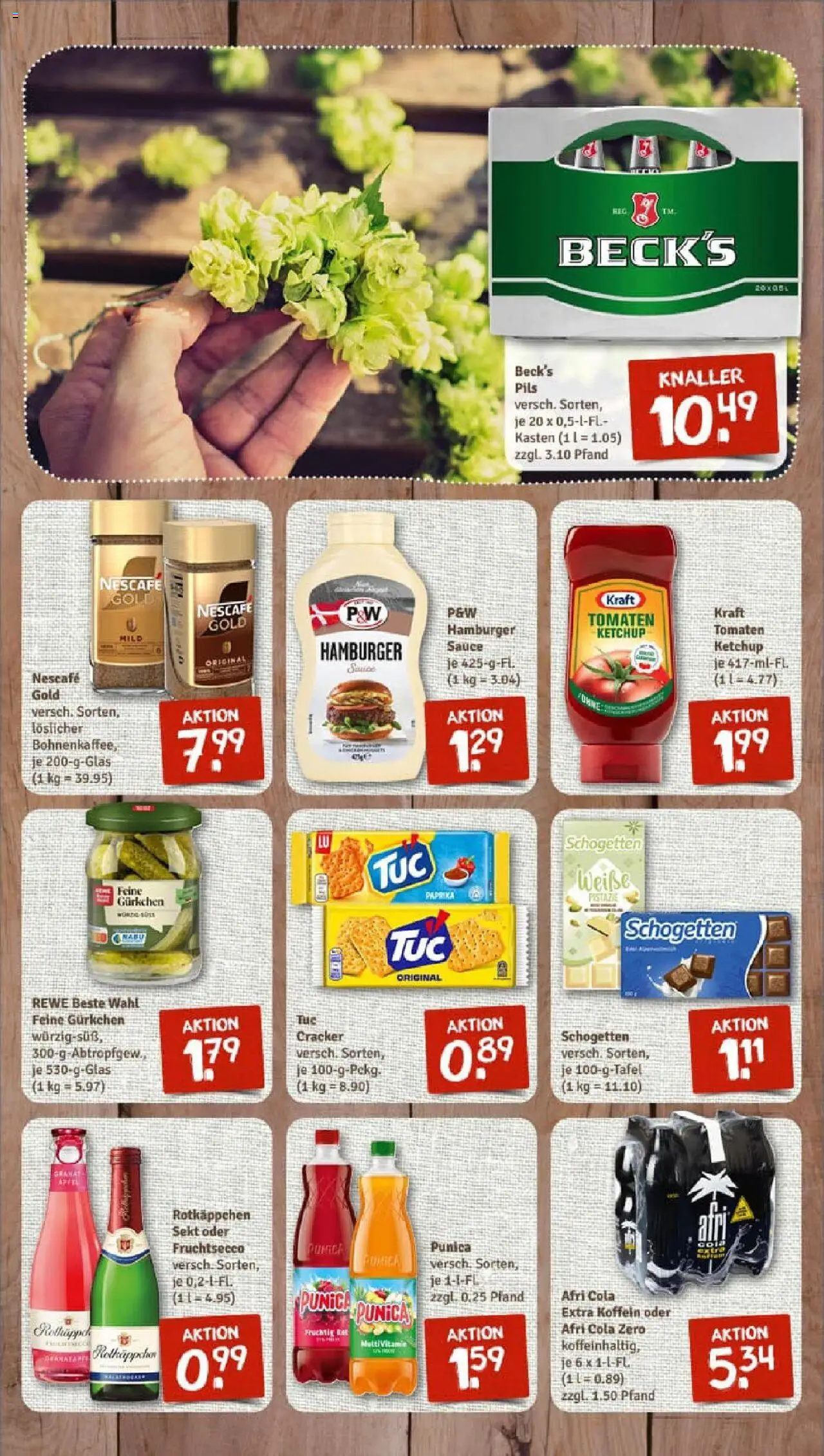 Rewe prospekt Frankfurt / Heddernheim	 - gültig ab dem 29.06.2025 | Seite: 7 | Produkte: Rotkappchen sekt, Nescafe, Paprika, Nescafe gold