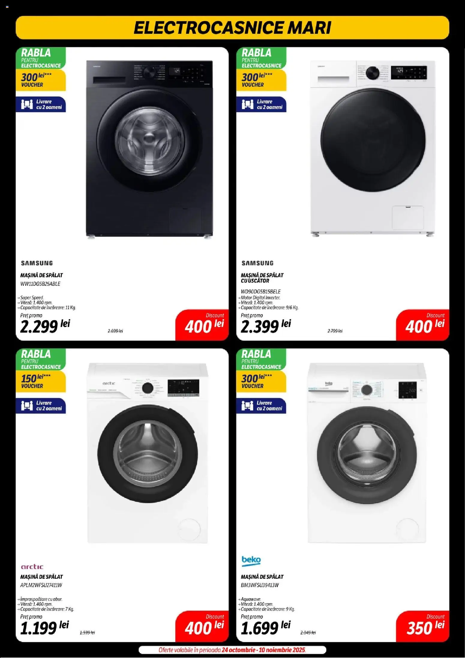 Noul catalog Flanco – valabil de la 07.11.2025 | Pagină: 30 | Produse: Mașină De Spălat