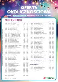 Eurocash Gazetka - Oferta Okolicznościowa od 01.07.2025 | Strona: 3