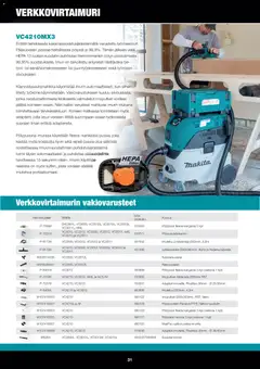 Makita-mainoslehti voimassa 01.12.2025 alkaen | Sivu: 31