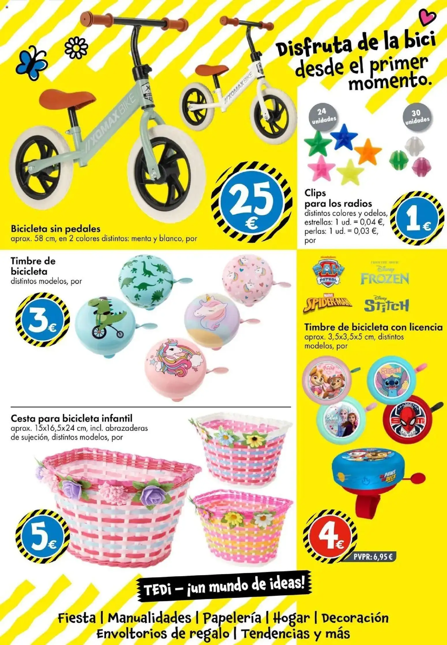 TEDi - Empaquetado con amor │ válido desde el 06.03.2026 | Página: 18 | Productos: Bicicleta, Cesta