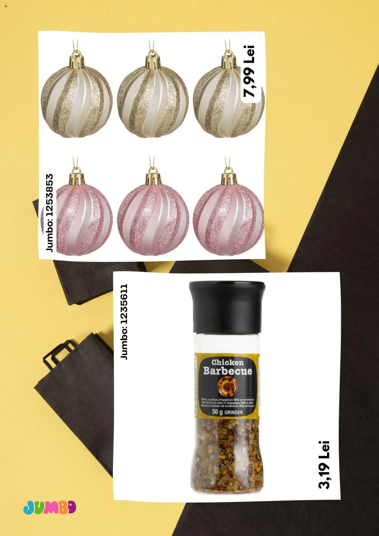 Noul catalog Jumbo – valabil de la 24.11.2025 | Pagină: 4 | Produse: Hacıyatmaz Kedi Oyuncağı, Condimente