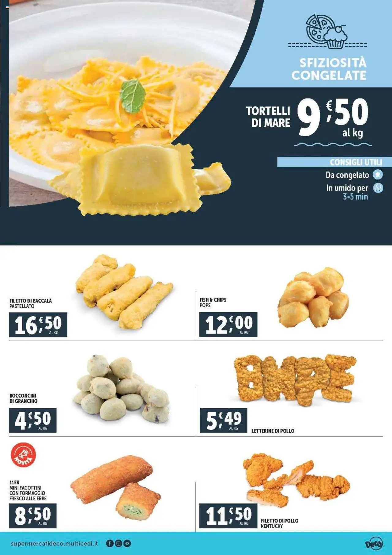 Volantino Decò del 08.08.2025 | Pagina: 3 | Prodotti: Pollo, Formaggio, Tortelli