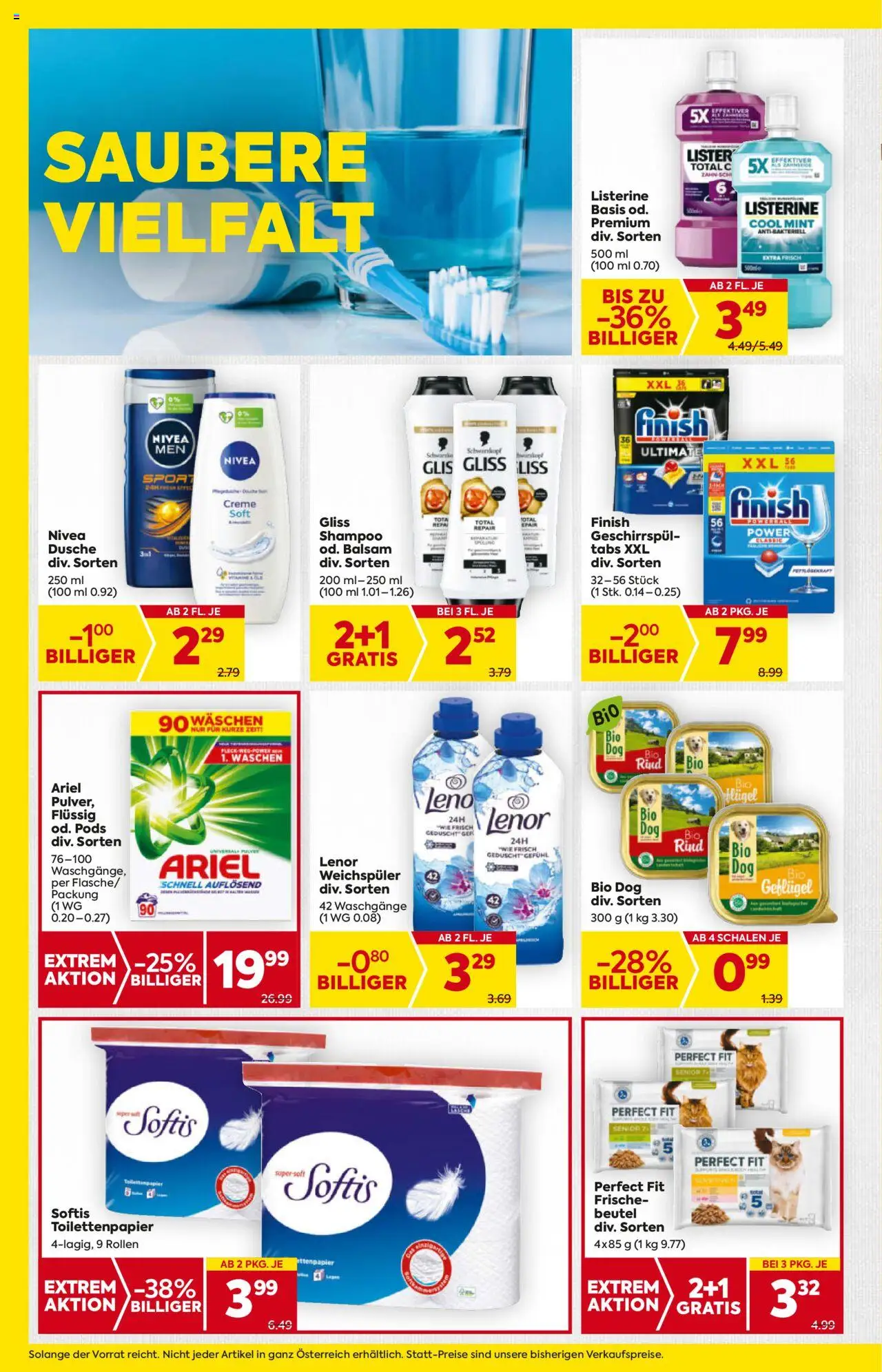 Billa Flugblatt gültig ab 14.08.2025 | Seite: 14 | Produkte: Dusche, Shampoo, Creme, Weichspüler