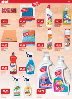 Náhled letáku Kubík leták - Velkoobchod 11/2025 od 01.11.2025 | Strana: 40 | Produkty: Nádobí, Písek, Grep, Utěrka