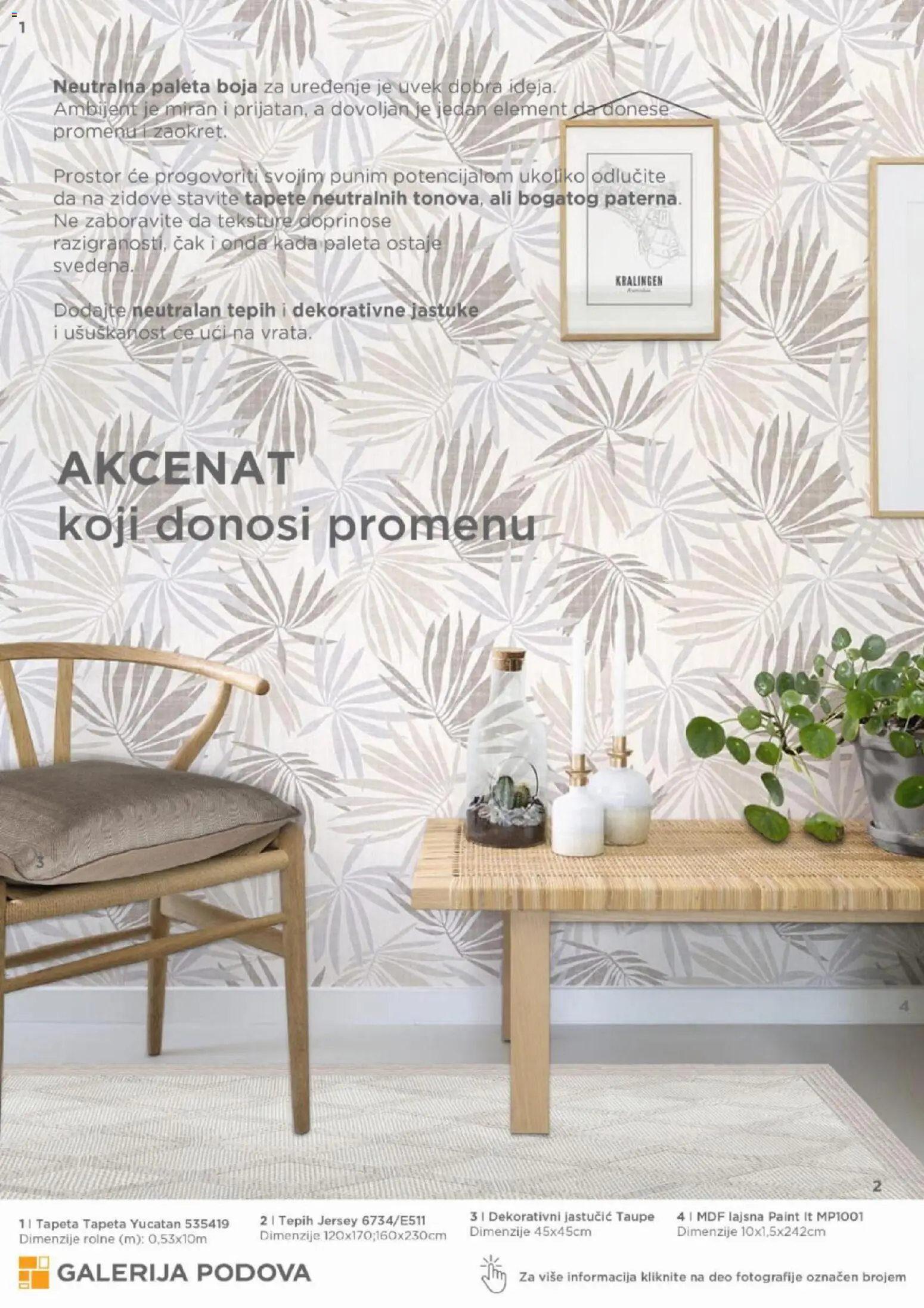 Galerija Podova katalog - važi od 01.12.2025 | Strana: 35 | Proizvode: Tepih