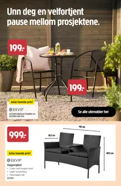 Forhåndsvisning av Jula nyhet gyldig fra 26.02.2026 | Side: 32 | Produkter: Bord, Stol