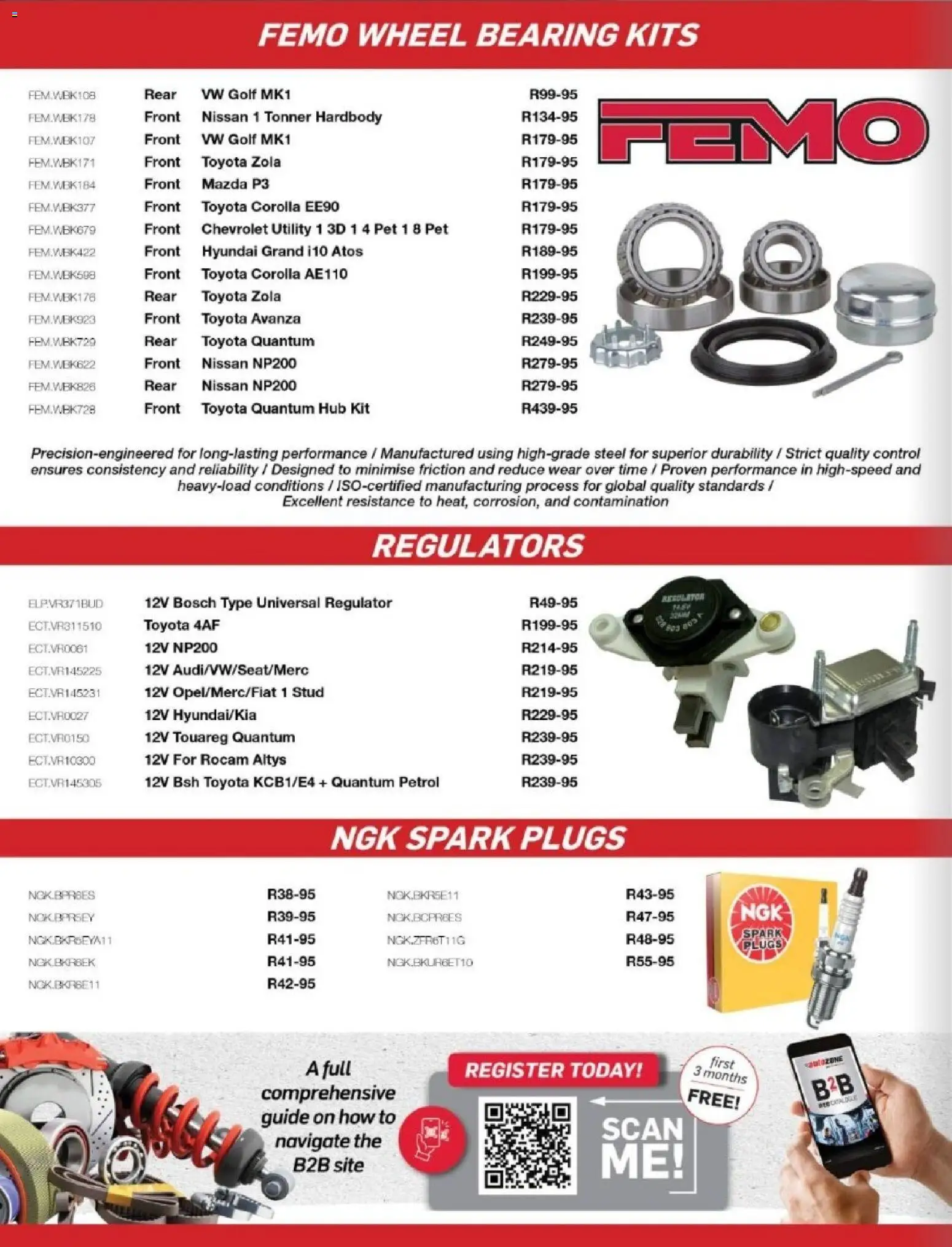 New AutoZone catalogue – valid from 22.10.2025 | Page: 4 | Products: Utility, Plugs