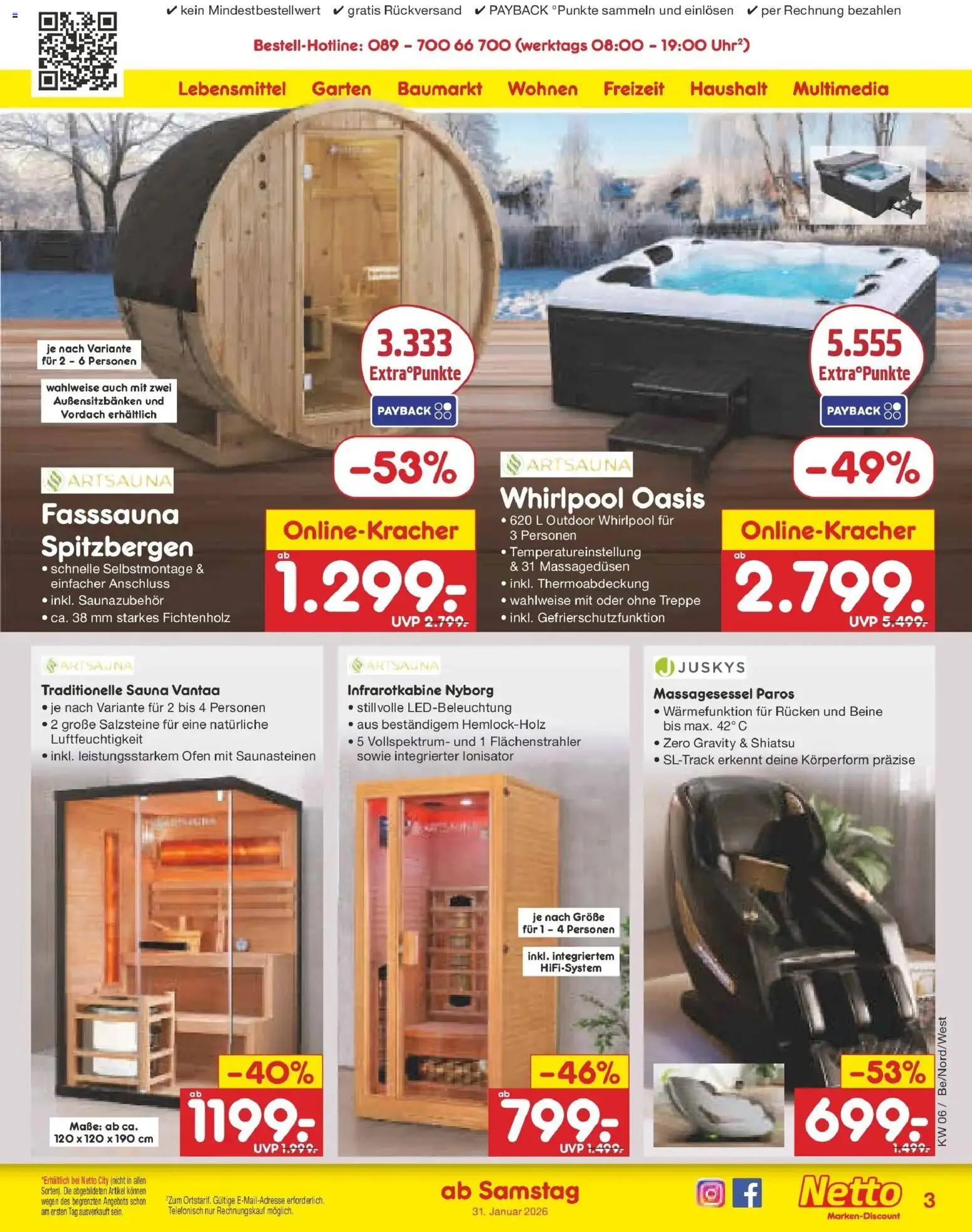 Netto Marken-Discount prospekt Kremmen	 – gültig ab 02.02.2026 | Seite: 25 | Produkte: Ofen