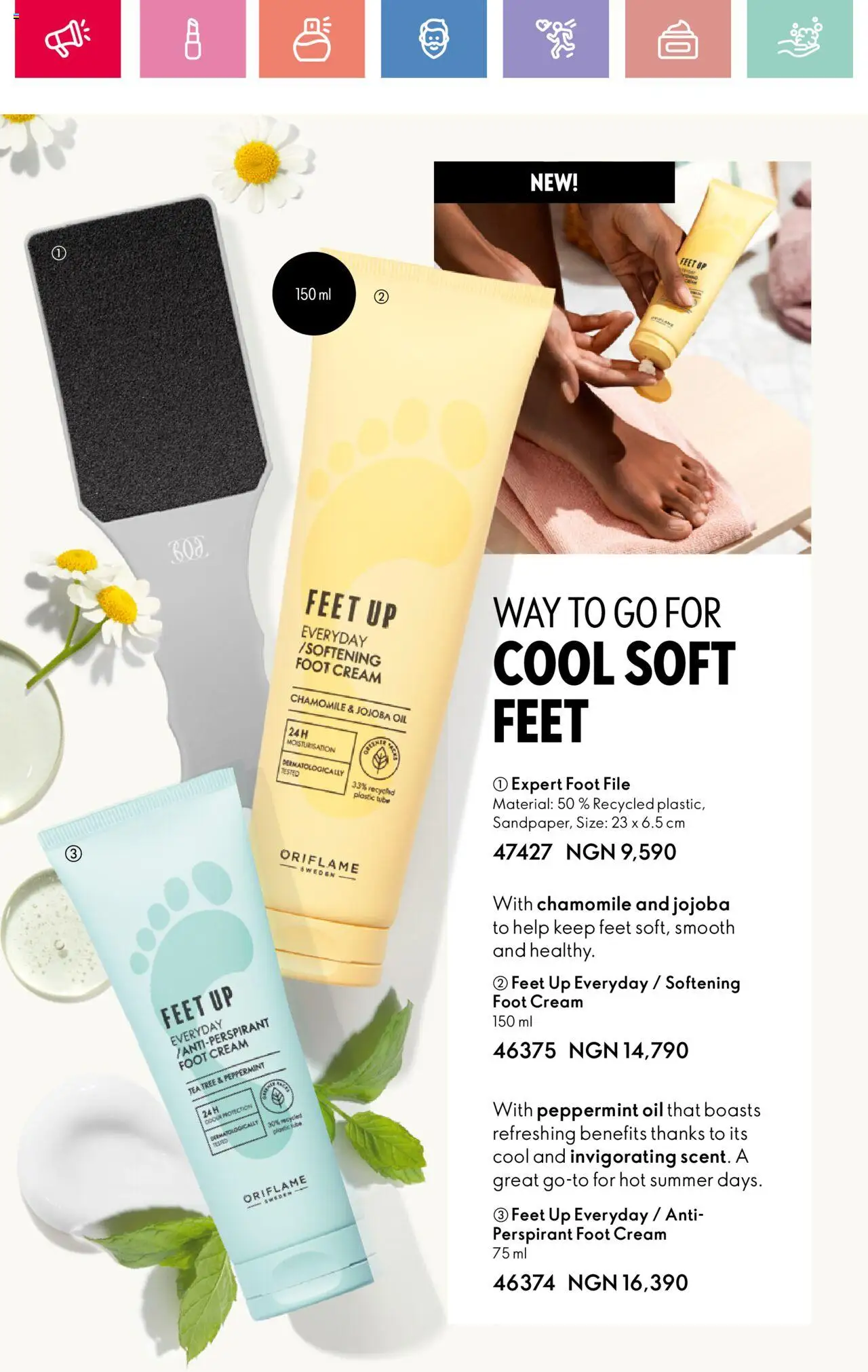 Oriflame -Catalogue valid from 01.04.2025 | Page: 10 | Products: Tea, Cream, Oil