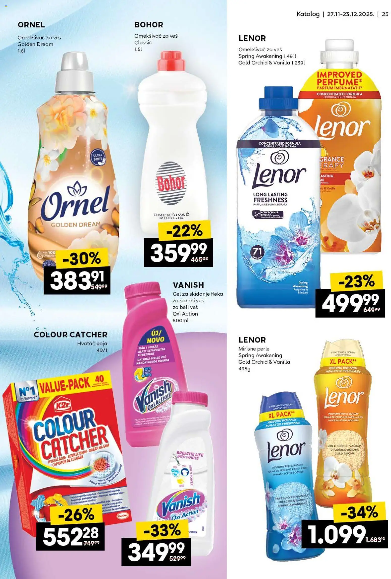 Roda katalog - važi od 27.11.2025 | Strana: 25 | Proizvode: Lenor, Omekšivač za veš