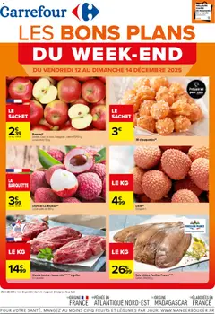 Carrefour - Prévisualisation de Carrefour Les bons plans du week-end valide à partir de 12.12.2025