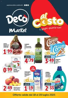 Anteprima del volantino Decò Market - Roma catalogo valido a partire dal 18.07.2025