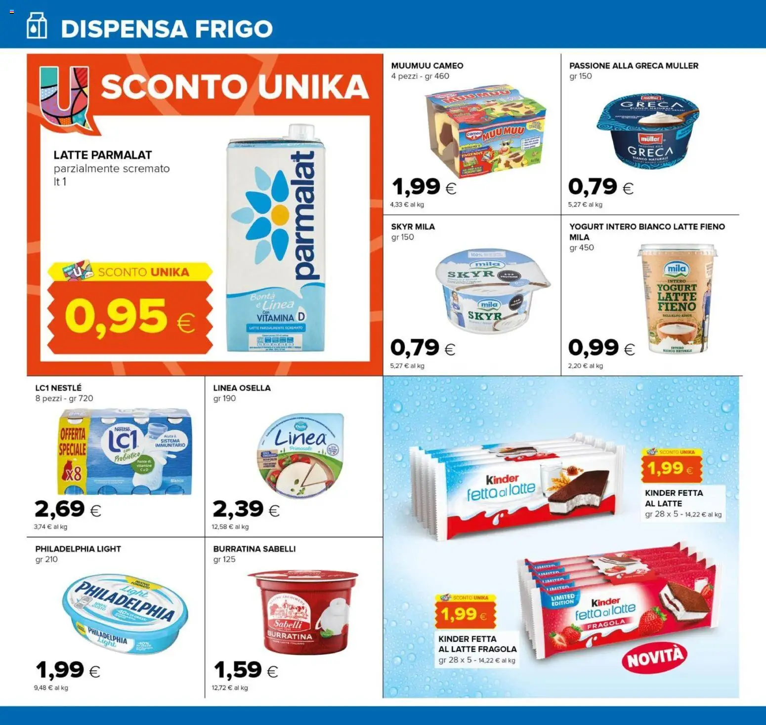 Volantino Oasi del 23.10.2025 | Pagina: 12 | Prodotti: Yogurt, Latte