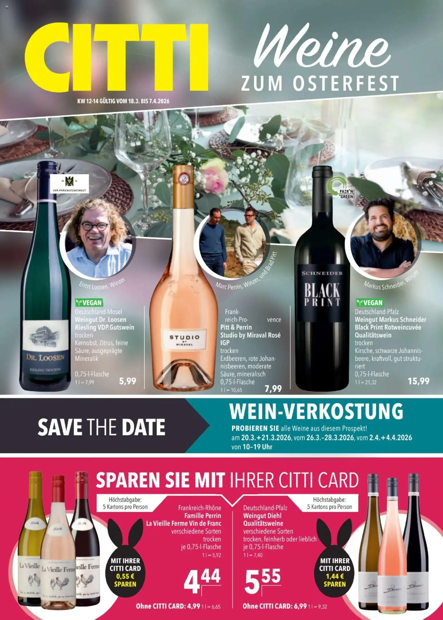 CITTI tilbudsavis – gyldig fra 18.03.2026 | Side: 1 | Produkter: Vin