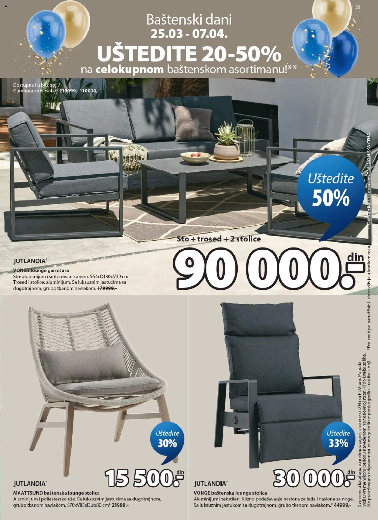 Jysk katalog - važi od 01.04.2026 | Strana: 23