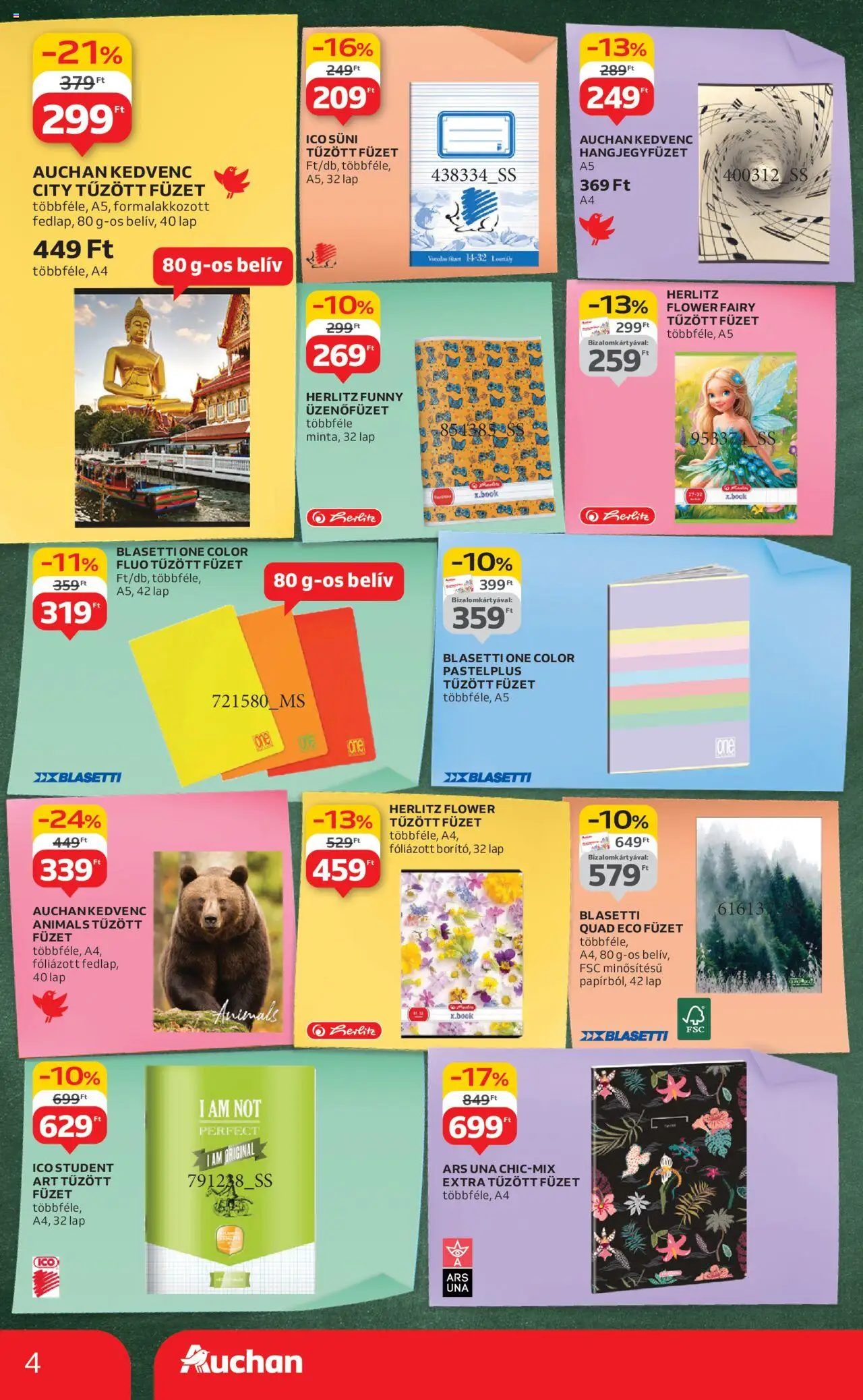 Auchan akciós ujság - amely érvényes a következő dátumtól: 07.08.2025 | Oldal: 4