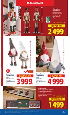 Livarno Home Diótörő figura, Hagyományos, fából készült, kézzel festett, szabadon álló figura Méret: kb. 35 cm /db - amely érvényes a következő dátumtól: 13.11.2025 | Oldal: 35